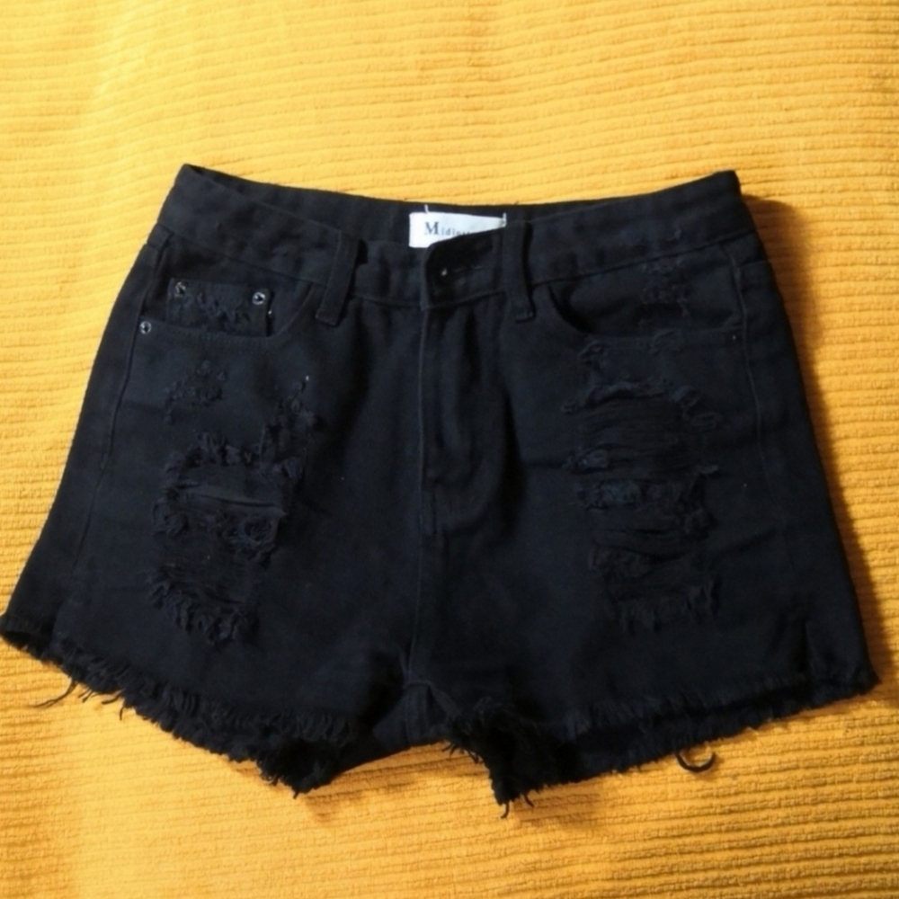 Midiostudio Distressed Shorts